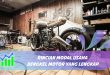 rincian modal usaha bengkel motor