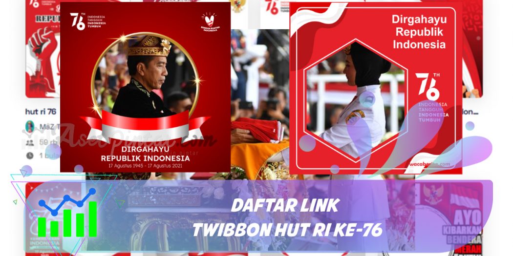 daftar link Twibbon HUT RI ke-76 | asetpintar.com