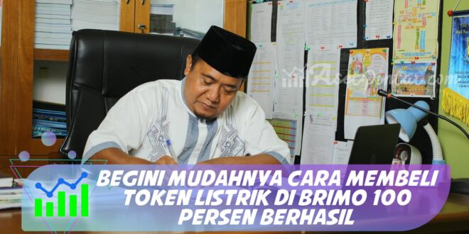 BEGINI MUDAHNYA CARA MEMBELI TOKEN LISTRIK DI BRIMO 100 PERSEN BERHASIL