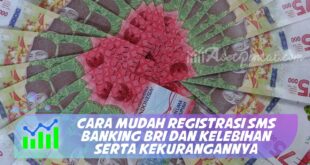 CARA MUDAH REGISTRASI SMS BANKING BRI DAN KELEBIHAN SERTA KEKURANGANNYA