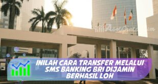INILAH CARA TRANSFER MELALUI SMS BANKING BRI DIJAMIN BERHASIL LOH