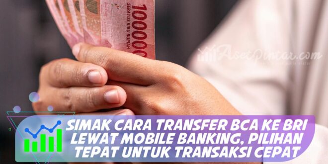 SIMAK CARA TRANSFER BCA KE BRI LEWAT MOBILE BANKING, PILIHAN TEPAT UNTUK TRANSAKSI CEPAT