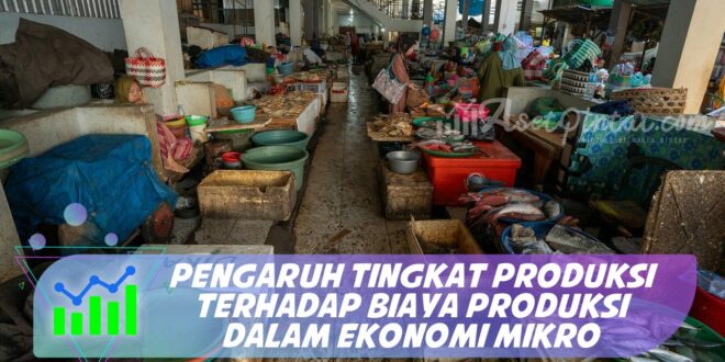 PENGARUH TINGKAT PRODUKSI TERHADAP BIAYA PRODUKSI DALAM EKONOMI MIKRO