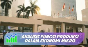 ANALISIS FUNGSI PRODUKSI DALAM EKONOMI MIKRO