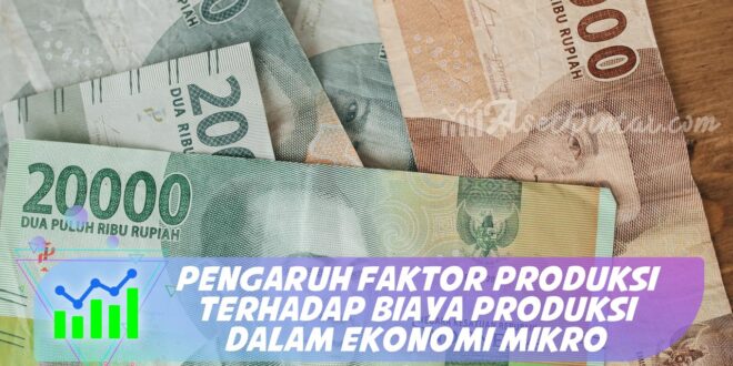 PENGARUH FAKTOR PRODUKSI TERHADAP BIAYA PRODUKSI DALAM EKONOMI MIKRO