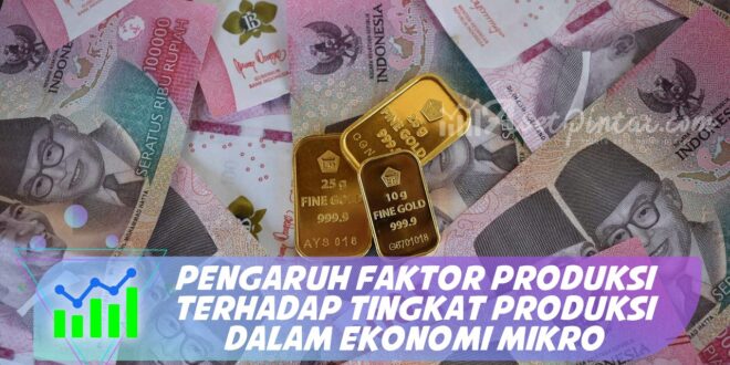 PENGARUH FAKTOR PRODUKSI TERHADAP TINGKAT PRODUKSI DALAM EKONOMI MIKRO