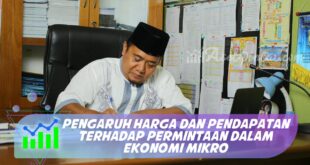 PENGARUH HARGA DAN PENDAPATAN TERHADAP PERMINTAAN DALAM EKONOMI MIKRO