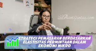 STRATEGI PEMASARAN BERDASARKAN ELASTISITAS PERMINTAAN DALAM EKONOMI MIKRO