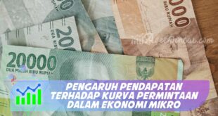 PENGARUH PENDAPATAN TERHADAP KURVA PERMINTAAN DALAM EKONOMI MIKRO