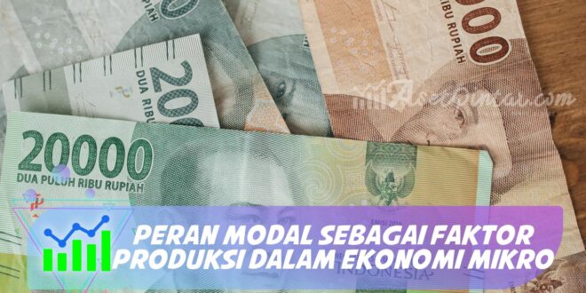 PERAN MODAL SEBAGAI FAKTOR PRODUKSI DALAM EKONOMI MIKRO