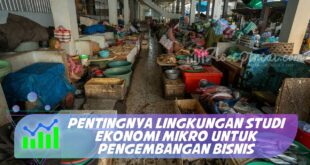 PENTINGNYA LINGKUNGAN STUDI EKONOMI MIKRO UNTUK PENGEMBANGAN BISNIS