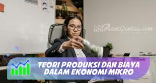 TEORI PRODUKSI DAN BIAYA DALAM EKONOMI MIKRO