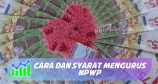 CARA DAN SYARAT MENGURUS NPWP