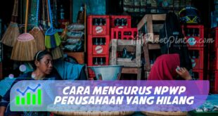 CARA MENGURUS NPWP PERUSAHAAN YANG HILANG