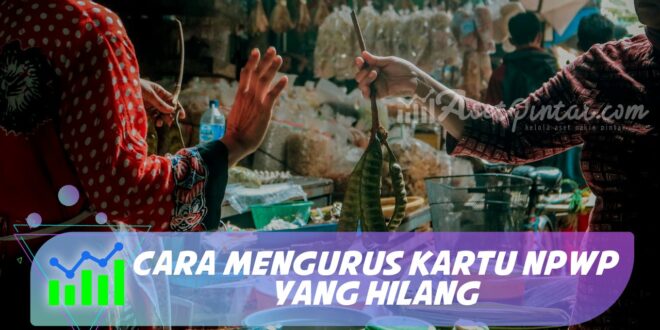 CARA MENGURUS KARTU NPWP YANG HILANG