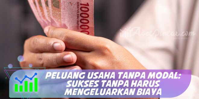 PELUANG USAHA TANPA MODAL: SUKSES TANPA HARUS MENGELUARKAN BIAYA