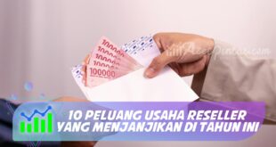 10 PELUANG USAHA RESELLER YANG MENJANJIKAN DI TAHUN INI
