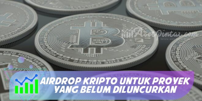 AIRDROP KRIPTO UNTUK PROYEK YANG BELUM DILUNCURKAN