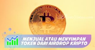 MENJUAL ATAU MENYIMPAN TOKEN DARI AIRDROP KRIPTO