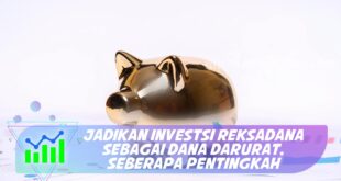 JADIKAN INVESTSI REKSADANA SEBAGAI DANA DARURAT, SEBERAPA PENTINGKAH