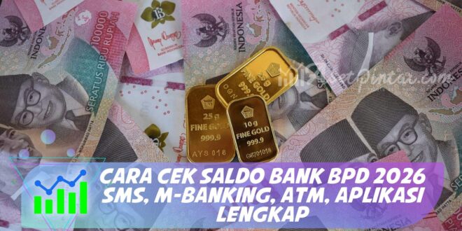 CARA CEK SALDO BANK BPD 2026 SMS, M-BANKING, ATM, APLIKASI LENGKAP
