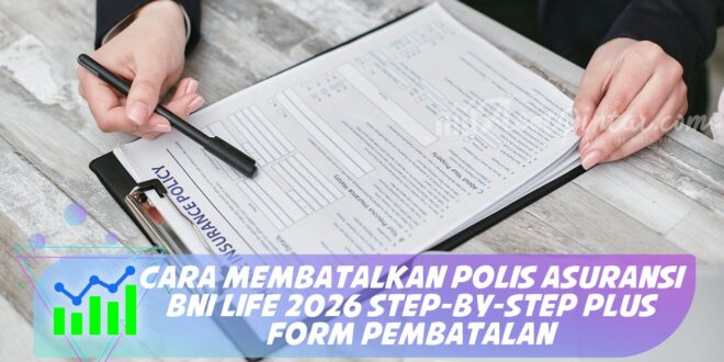 CARA MEMBATALKAN POLIS ASURANSI BNI LIFE 2026 STEP-BY-STEP PLUS FORM PEMBATALAN