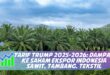 TARIF TRUMP 2025-2026: DAMPAK KE SAHAM EKSPOR INDONESIA SAWIT, TAMBANG, TEKSTIL