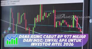 DANA ASING CABUT RP 977 MILIAR DARI IHSG: SINYAL APA UNTUK INVESTOR RITEL 2026