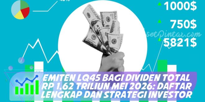 EMITEN LQ45 BAGI DIVIDEN TOTAL RP 1,62 TRILIUN MEI 2026: DAFTAR LENGKAP DAN STRATEGI INVESTOR