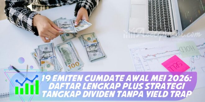 19 EMITEN CUMDATE AWAL MEI 2026: DAFTAR LENGKAP PLUS STRATEGI TANGKAP DIVIDEN TANPA YIELD TRAP