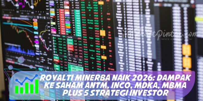 ROYALTI MINERBA NAIK 2026: DAMPAK KE SAHAM ANTM, INCO, MDKA, MBMA PLUS 5 STRATEGI INVESTOR