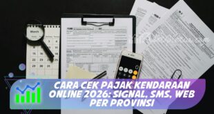 CARA CEK PAJAK KENDARAAN ONLINE 2026: SIGNAL, SMS, WEB PER PROVINSI