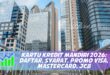 KARTU KREDIT MANDIRI 2026: DAFTAR, SYARAT, PROMO VISA, MASTERCARD, JCB