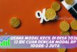 USAHA MODAL KECIL DI DESA 2026: 12 IDE CUAN DENGAN MODAL RP 100RB-2 JUTA