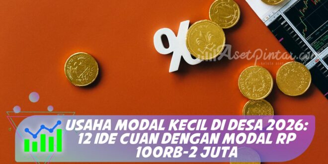 USAHA MODAL KECIL DI DESA 2026: 12 IDE CUAN DENGAN MODAL RP 100RB-2 JUTA
