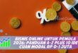 BISNIS ONLINE UNTUK PEMULA 2026: PANDUAN A-Z PLUS 10 IDE CUAN MODAL RP 0-1 JUTA