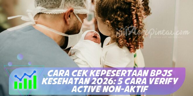 CARA CEK KEPESERTAAN BPJS KESEHATAN 2026: 5 CARA VERIFY ACTIVE NON-AKTIF