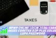 NPWP ONLINE LOGIN 2026: CARA AKSES CORETAX DJP PLUS SOLUSI LUPA PASSWORD
