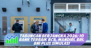 TABUNGAN BERJANGKA 2026: 10 BANK TERBAIK BCA, MANDIRI, BRI, BNI PLUS SIMULASI