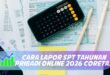 CARA LAPOR SPT TAHUNAN PRIBADI ONLINE 2026 CORETAX