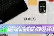CARA CETAK NPWP ONLINE 2026: DIGITAL PLUS FISIK DARI CORETAX