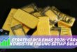 STRATEGI DCA EMAS 2026: CARA KONSISTEN TABUNG SETIAP BULAN