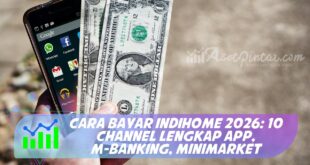 CARA BAYAR INDIHOME 2026: 10 CHANNEL LENGKAP APP, M-BANKING, MINIMARKET