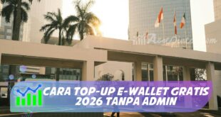 CARA TOP-UP E-WALLET GRATIS 2026 TANPA ADMIN
