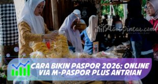 CARA BIKIN PASPOR 2026: ONLINE VIA M-PASPOR PLUS ANTRIAN
