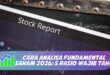 CARA ANALISA FUNDAMENTAL SAHAM 2026: 5 RASIO WAJIB TAHU