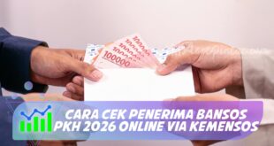 CARA CEK PENERIMA BANSOS PKH 2026 ONLINE VIA KEMENSOS